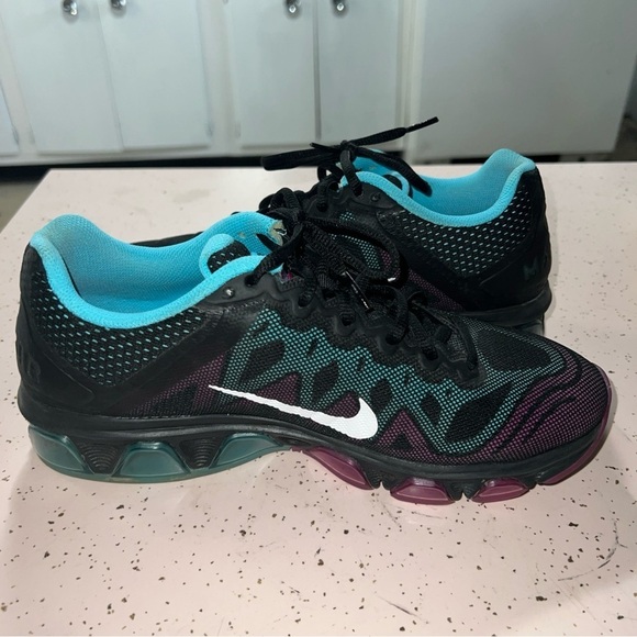 Nike Air Max Tailwind 7 Black/Clearwater 683635 004 Women Running Shoes US 10 - Picture 8 of 11